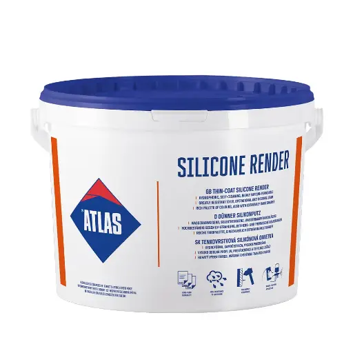 [112652] Atlas Silicone render N15 SAH 1.5mm white -25kg